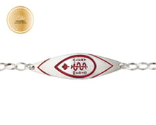 [I2308] Designer Collection - Mathew Nuqingaq - Qayaq Bracelet Red