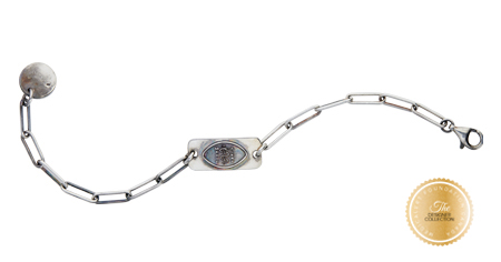 [I2305-7.5] Designer Collection - Claude Abittan - Industrial Bracelet