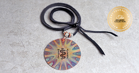 [I2322-33] Designer Collection - Wesley Havill Indigenous Art - Copper Mandala