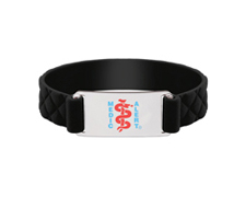 [IAP370-5.5] Autism Collection - Diamond Active Band - Black